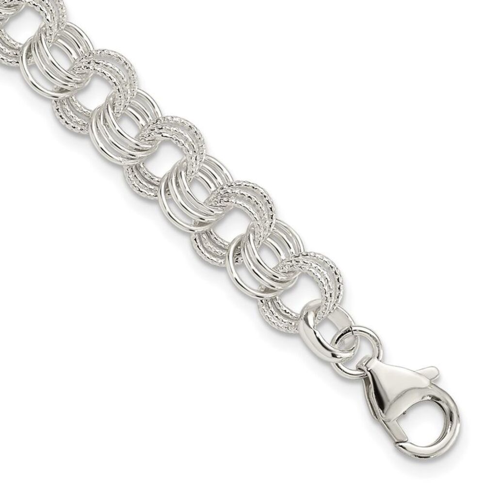 Kazi Luxury Sterling Silver Bracelet